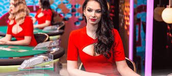 Croupier dealing cards